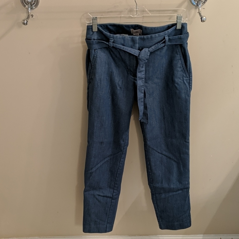 Loft Chambray Pants